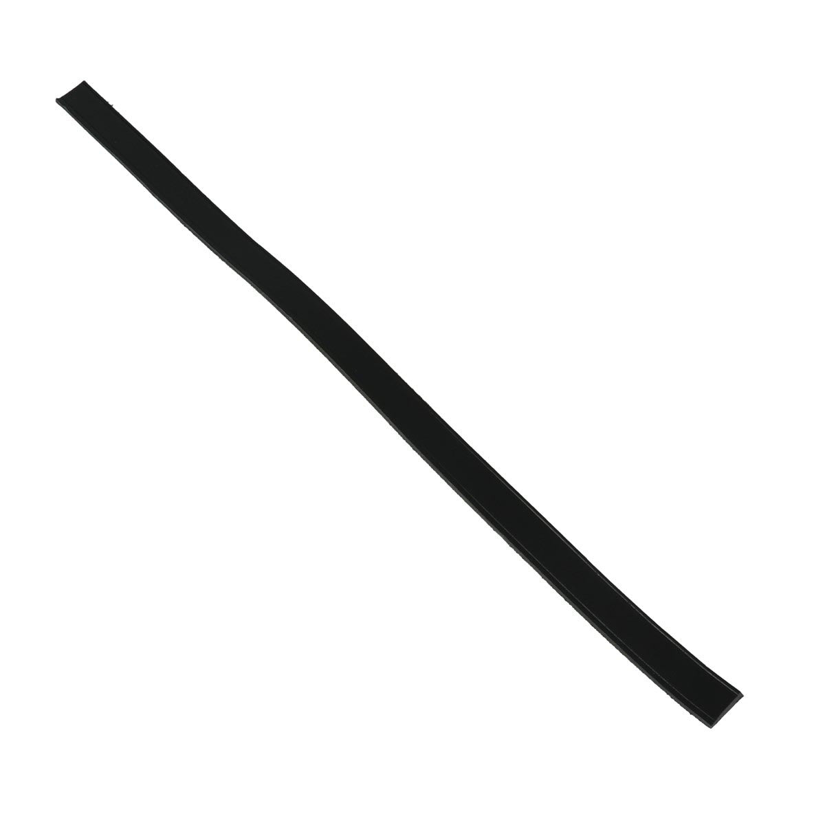 Passant de ceinture en cuir tannage végétal noir, 30cm, pour passer la lanière de ceinture, produit en cuir naturel.