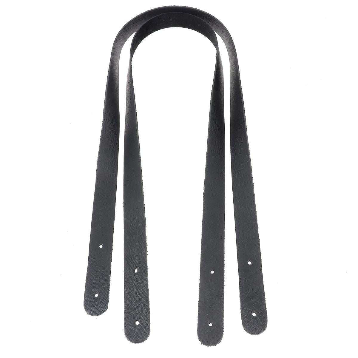 Paire d'anses en cuir pour sac, 18 mm de large, 70 cm de long, en cuir naturel, pour sac à main.