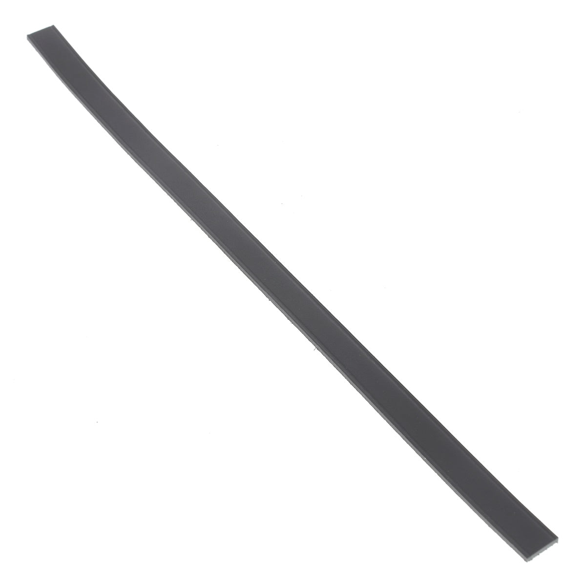 Passant de ceinture en cuir nourri lisse tannage végétal, 30cm, de couleur noire, adaptable pour ceinture.