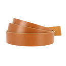 Lanière en cuir de collet tannage végétal Deco Cuir, épaisseur 3,4mm, couleur fauve, pour artisanat ou bijoux.