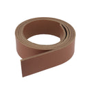 Lanière en cuir de collet tannage végétal de 3,4 mm de couleur cognac, fabriquée par Deco Cuir.