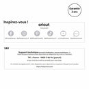 Cricut Maker - 2 embouts simple et double rainage + Base Quickswap - Deco Cuir