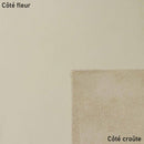 Morceau de cuir crème SWEET 2, pour couture ou artisanat, avec texture souple et finition élégante, image montrant la pièce en cuir.