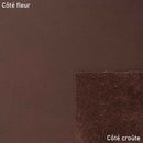 Morceau de cuir marron SWEET 2, pièce de cuir souple de la marque Autres, visible en gros plan.