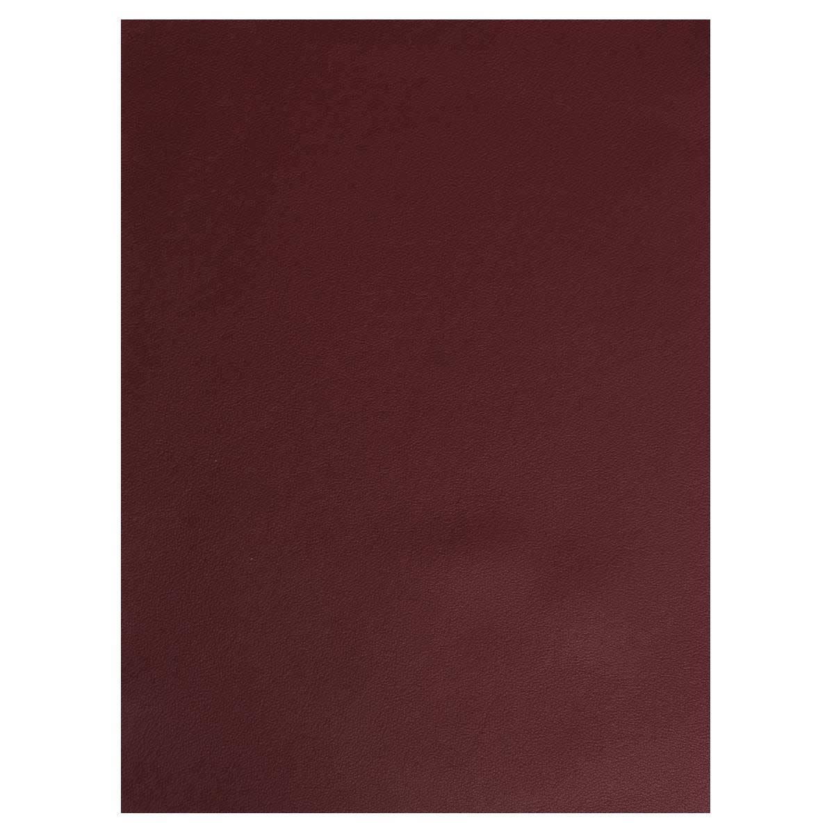 Morceau de cuir SWEET 2 en Bordeaux, texture souple et finition élégante, idéal pour la maroquinerie et la couture.