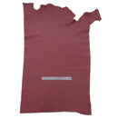 Peau de cuir de vachette SWEET 2 de couleur Bordeaux, naturelle et texturée, idéale pour la maroquinerie ou la décoration.