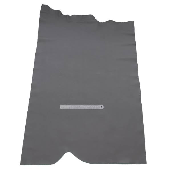 Peau de cuir de vachette gris SWEET 2, type peau de cuir, avec texture naturelle visible, fabriquée par Autres.