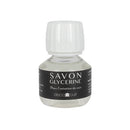 Savon glycériné liquide Deco Cuir pour l'entretien du cuir, flacon de 60 ml, nettoie et préserve la souplesse du cuir.