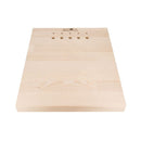 Support en bois pour presse d'établi avec trous de rangement pour jeux de pose, outil Deco Cuir, accessoire d'atelier robuste.