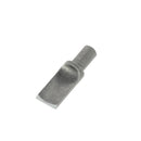 Lame en acier incurvée droite 3/8" pour couteau à ouvrir, fixation 1/4" de la marque Barry King Tools.