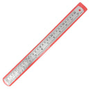Réglet en inox LARGE Tatone, outil de 30 cm pour mesures précises, robuste et durable, idéal pour travaux de bricolage.