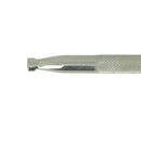 Outils Matoir Backgrounders Pebble Teardrop de Barry King Tools, en acier, avec forme en goutte d'eau, pour travaux de sculpture.