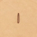 Outil Matoir Thumbprint Vertical de Barry King Tools, taille 0,1, en métal avec poignée pour sculpture et travail du bois.