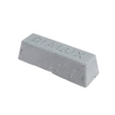 Pâte à polir Dialux Vert, Bleu et Gris pour outils, en tube avec étiquette, utilisée pour affûtage et finition.