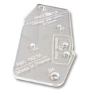 Gabarit Porte jeton Deco Cuir, outil en cuir pour création de porte-jetons, visible en gros plan.