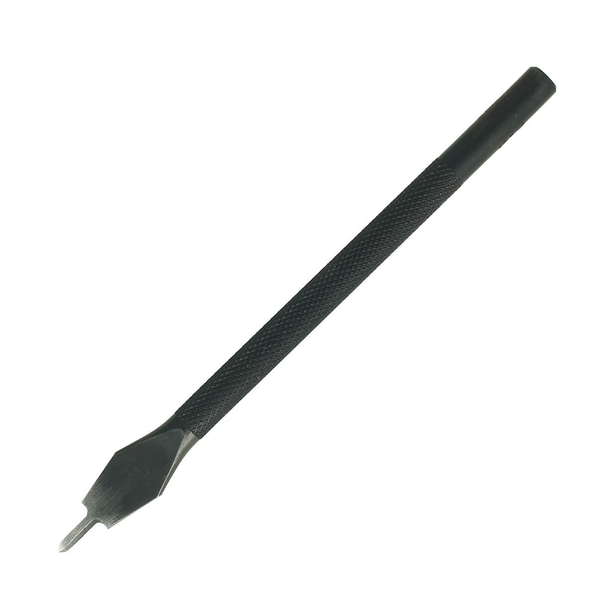 Griffe à frapper Oka avec pointe diamant, entraxe 2,50 mm, outil de précision pour travail du métal ou bois.