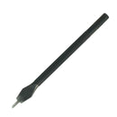 Griffe à frapper Oka avec pointe diamant, entraxe 2,50 mm, outil de précision pour travail du métal ou bois.