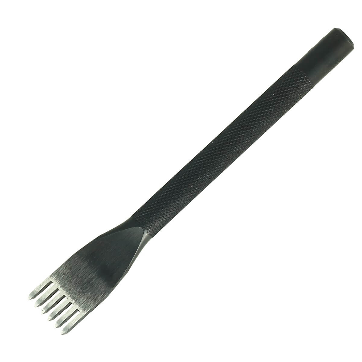 Griffe à frapper Oka avec pointe diamant et entraxe de 2,50 mm, outil de précision pour travail du métal ou du bois.