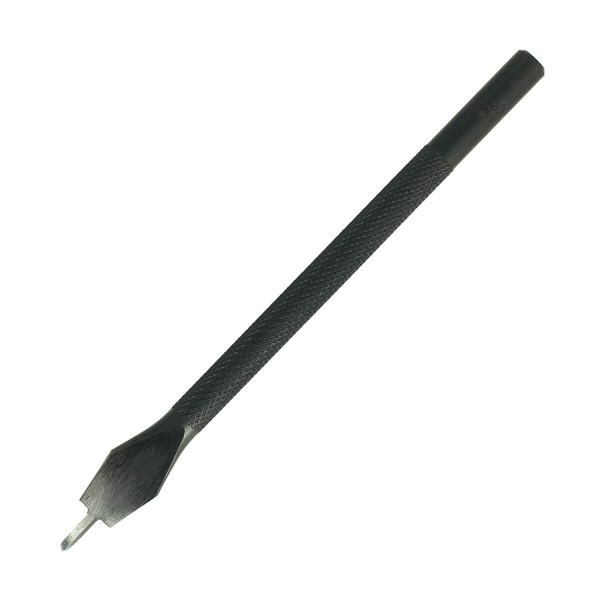 Griffe à frapper Oka avec pointe diamant, entraxe 4 mm, outil de précision pour travaux de décoration ou de modelage.