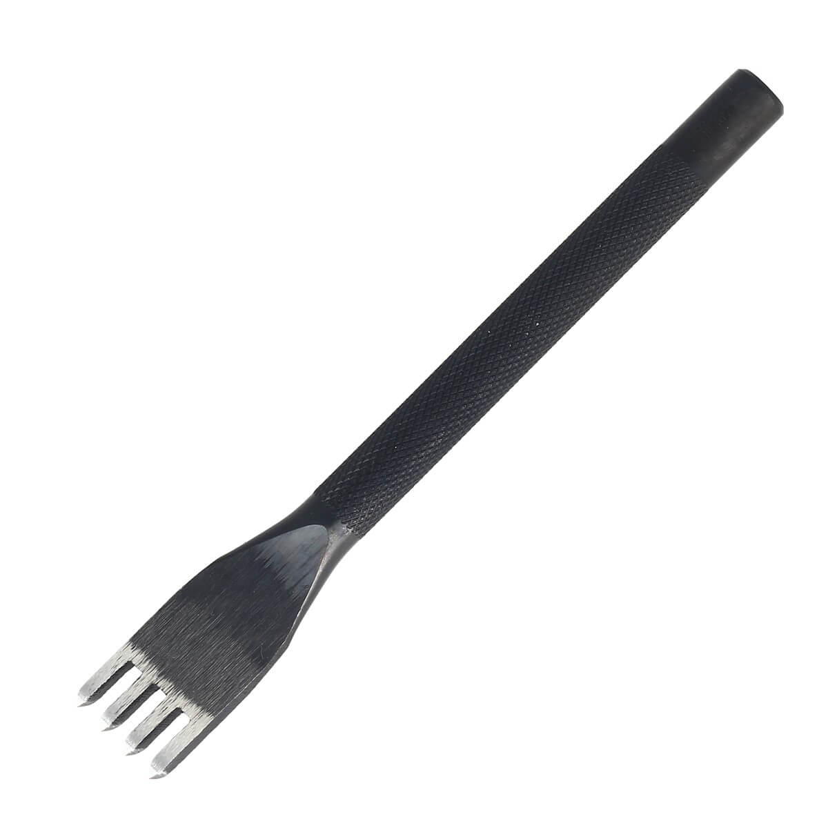 Outil Oka griffes à frapper avec pointe diamant, entraxe 4 mm, pour travaux précis, visible en image.