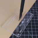 Plaque de maintien du cuir Deco Cuir pour griffe à frapper, outil de décoration pour travaux de cuir.