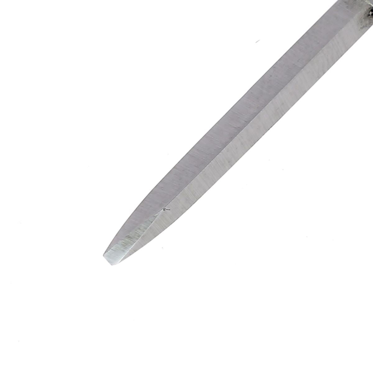 Lame de rechange pour Alêne aux pinces Jérôme David, outil artisanal en acier de 2,5 mm pour travail précis.