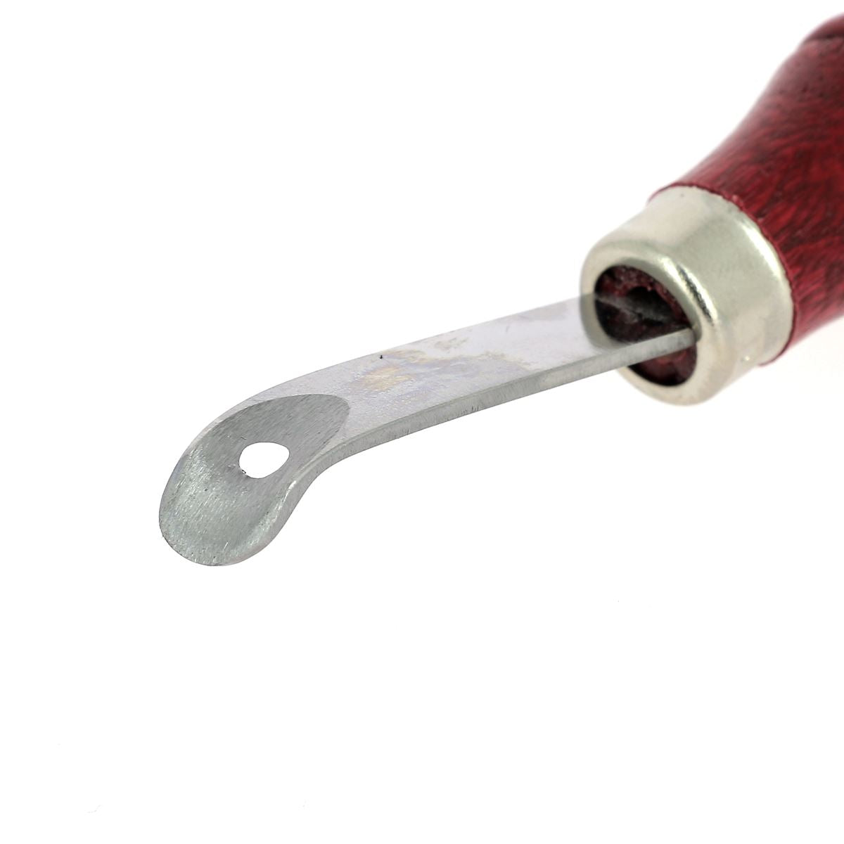 Outil abat-carre Bissonnette courbée Osborne pour travaux de menuiserie, en métal robuste, avec manche ergonomique.
