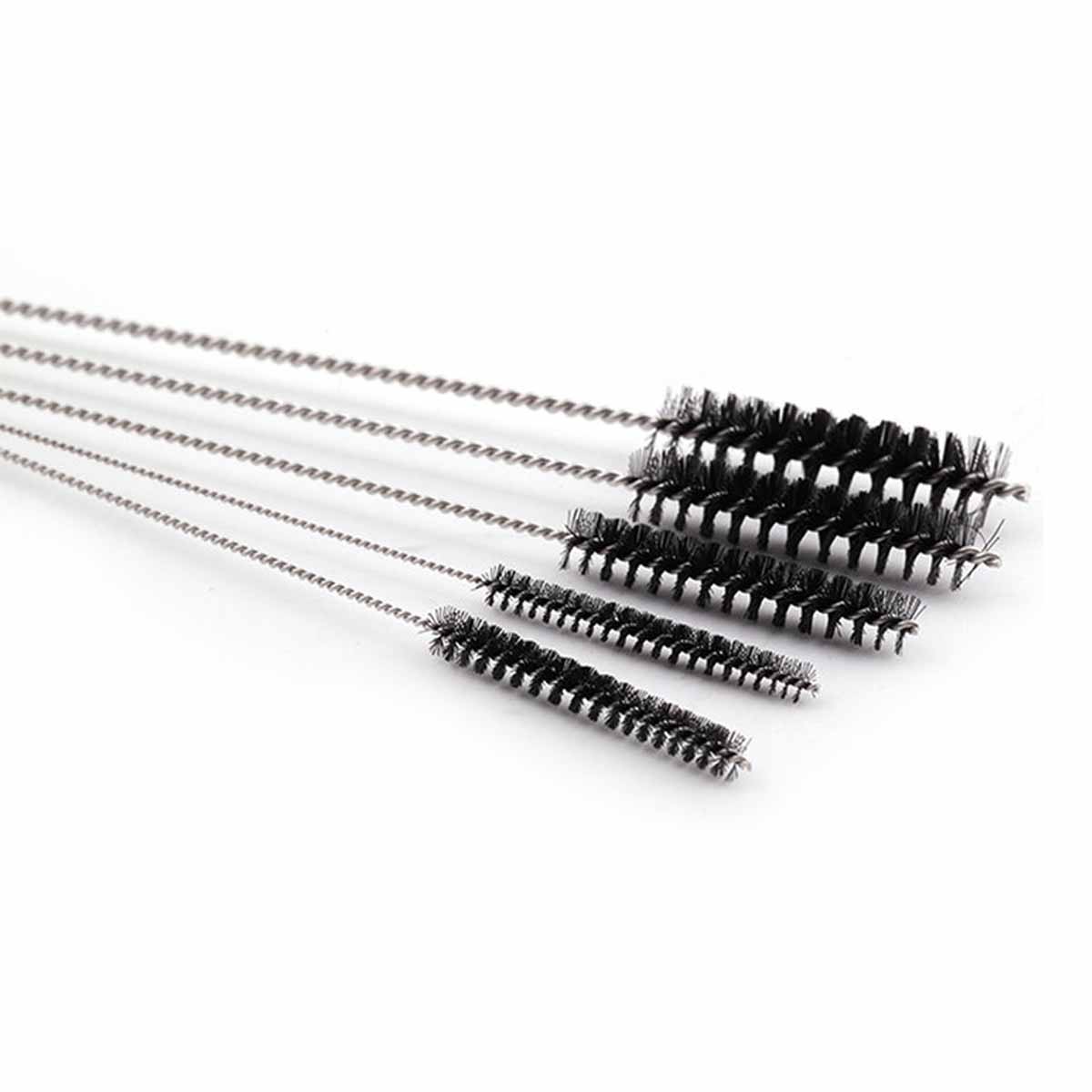 Kit de mini brosses de nettoyage pour aérographe, utilisé pour les teintures et peintures, avec plusieurs brosses de précision.