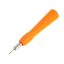 Tournevis Torx double embouts n°6 et n°15 de Jérôme David, outil pour alène avec poignée en acier.