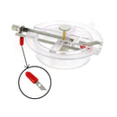 Cutter circulaire NT Cutter IC-1500P, outil japonais, avec lame de 1,8 à 17 cm, posé sur une surface de travail.