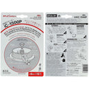 Cutter circulaire NT Cutter IC-1500P, outil japonais, avec lame de 1,8 à 17 cm, utilisé pour découpe précise et professionnelle.