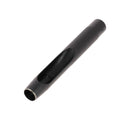 Emporte-pièce à frapper rond avec manche droit, outil pour découper ou façonner en métal ou pâte, en acier robuste.