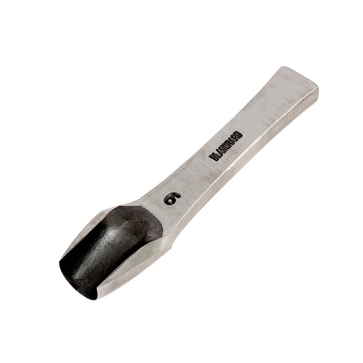 Outil emporte-pièce à frapper à bout rond Vergez Blanchard pour découper ou marquer le métal ou d'autres matériaux.