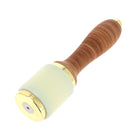 Maillet rond Barry King Tools de 570g, outil en métal pour façonnage ou forge, avec manche en bois.