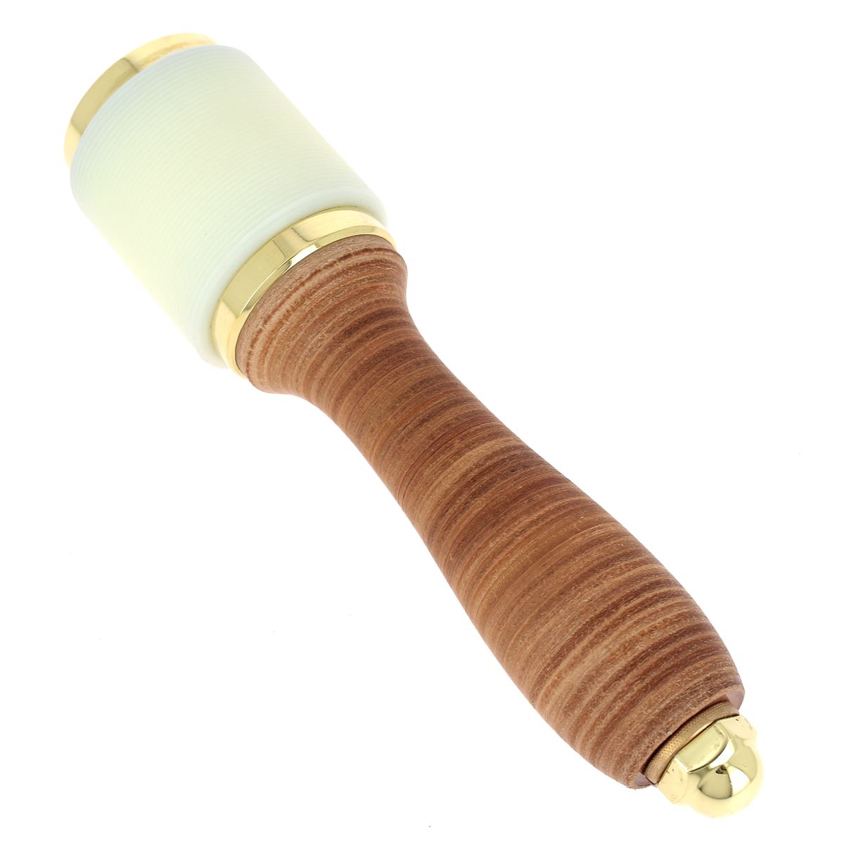 Maillet rond Barry King Tools de 570 g, outil robuste avec manche en bois, idéal pour le travail du métal et la forge.