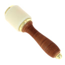 Maillet rond Barry King Tools, outil en acier de 800g pour façonnage et ajustement, vue de face.