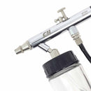 Kit aérographe Fengda FE-128 double action avec godets pour teintures et peintures, outil précis pour la peinture artistique.