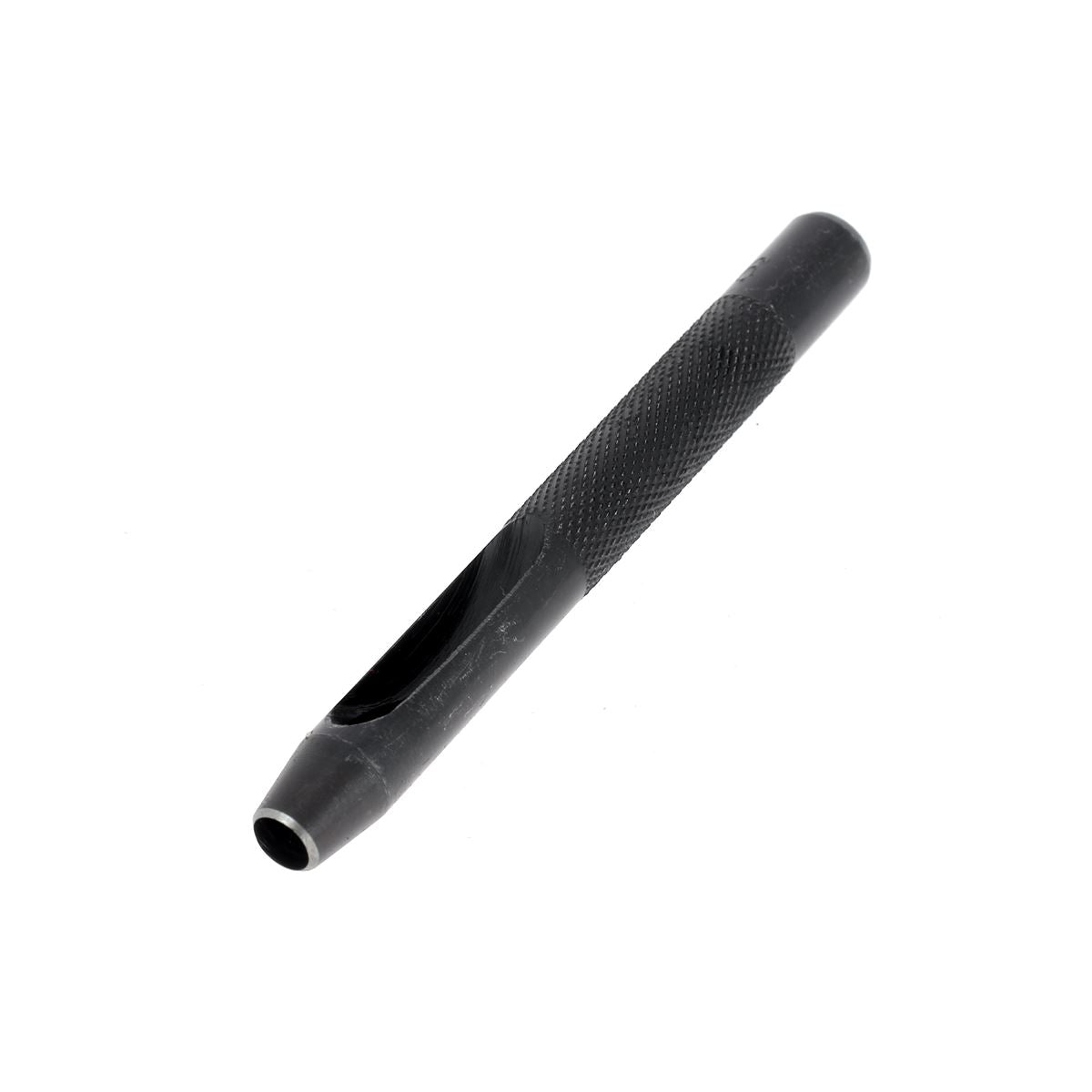 Emporte-pièce à frapper rond Tivoly pour outils de découpe en métal, image montrant l'outil en acier robuste.