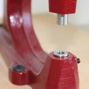 Adaptateur de jeux de pose PINCE pour presse d'établi, partie basse, outil robuste pour travaux de fixation et assemblage.
