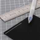 Crayon argent effaçable pour marquage sur cuir, taille 0,7 mm, outil de marquage pour artisanat et couture.