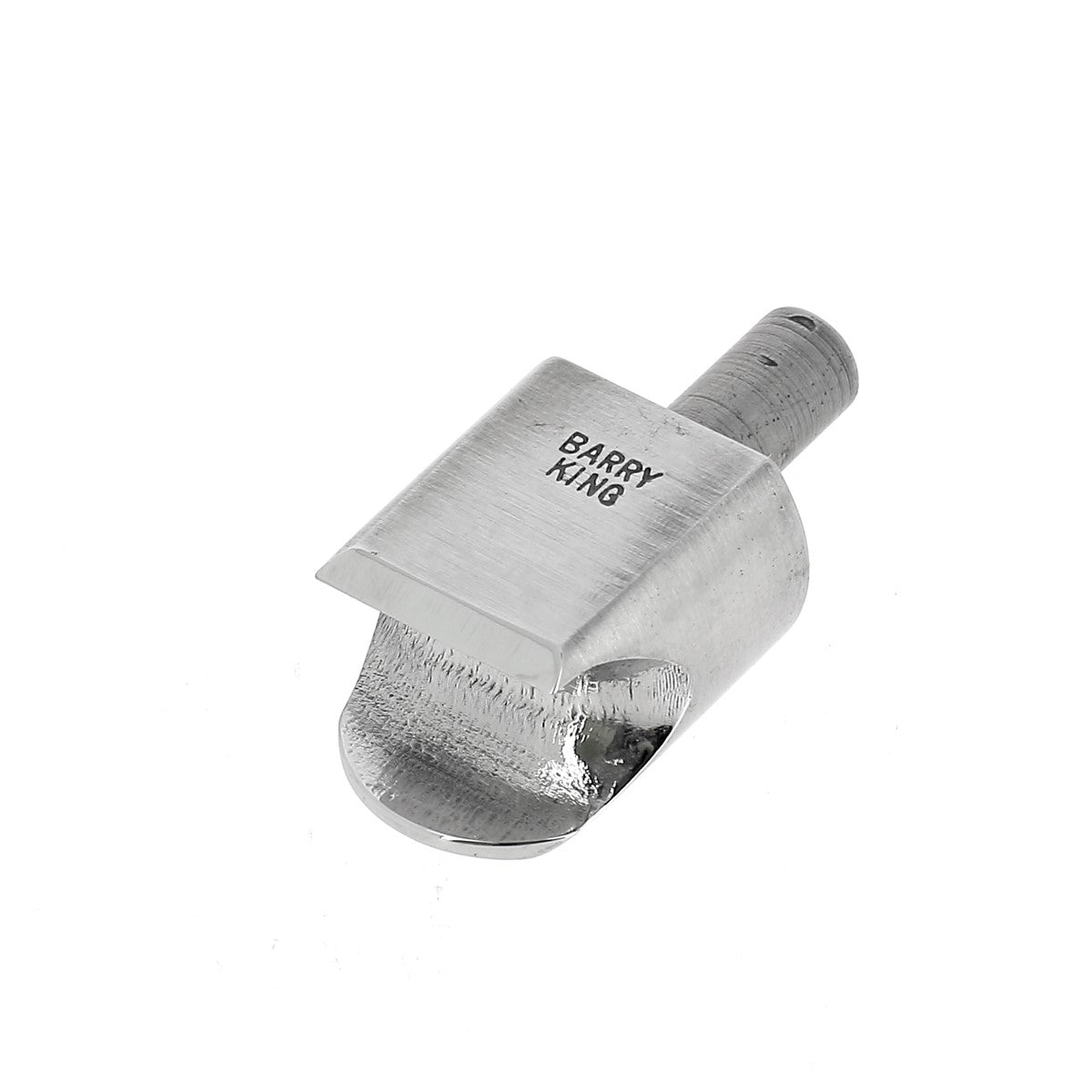 Lame avec guide Barry King Tools pour couteau à ouvrir (swvivel knife)  avec un diamètre de fixation 7/32" (Tandy, Oka, Ivan...) - Distance entre la lame et le bord du cuir : 3/8" (9,5 mm)