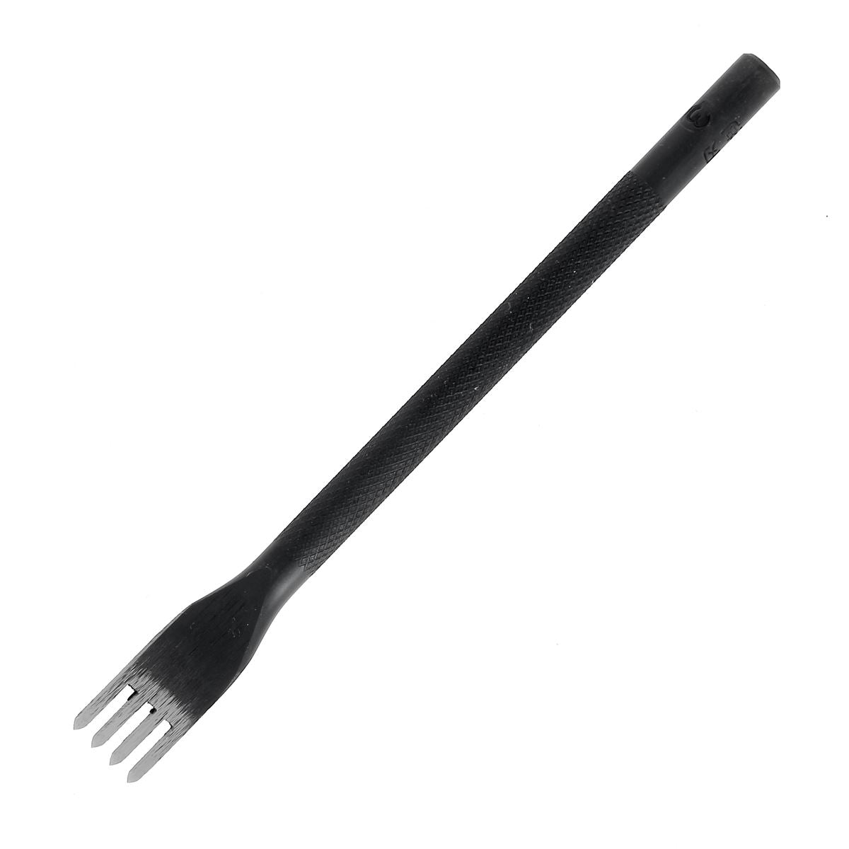 Griffe à frapper Oka avec pointe diamant, entraxe 3mm, outil inversé, 4 dents, outil de précision pour travail du métal