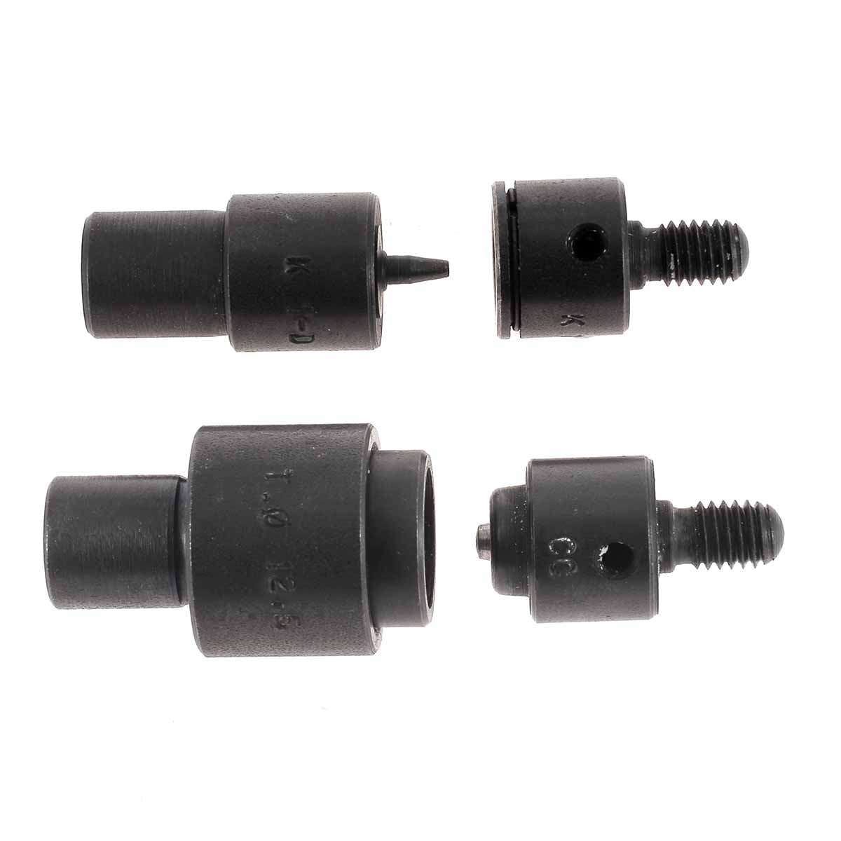 Jeu de pose presse d'établi pour boutons pression forts de 12 mm, outil pour fixer boutons pression avec précision.