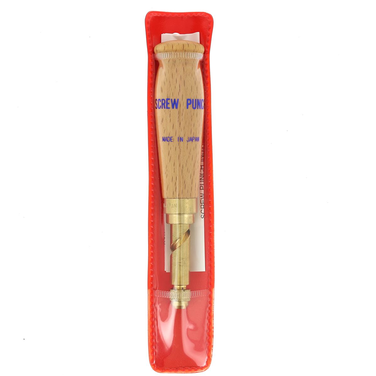 Perforateur rotatif Screw Punch Nonaka, outil électrique avec mandrin pour percer et fixer, vu de face.