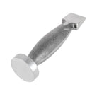 Marteau de joigneur ou d'apprêteur poli, outil avec poignée et tête en métal, diamètre 34 mm, utilisé en joaillerie.