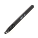 Emporte-pièce ovale Ivan de 6,5 cm, outil en acier pour découper ou frapper, avec manche ergonomique.