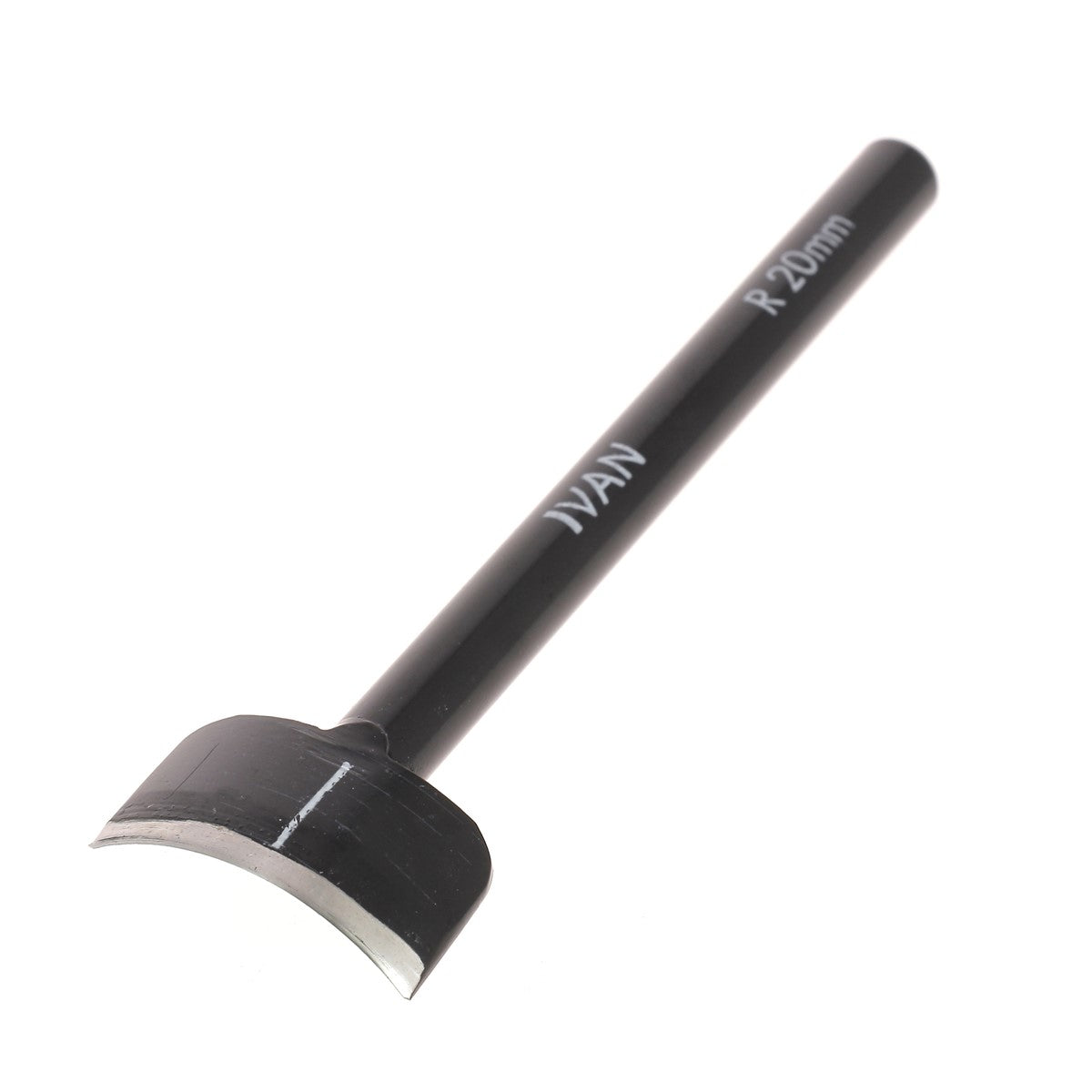 Emporte-pièce à frapper Ivan Coins Arrondis R20mm, outil en acier pour créer des coins arrondis dans des matériaux.