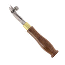 Fer à filet de maroquinier ajustable avec guide, outil professionnel pour la maroquinerie, en métal avec poignée.
