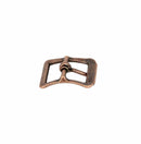 Boucle de ceinture en faux rouleau TIM, boucle de ceinture en métal pour accessoires de mode, vue rapprochée.