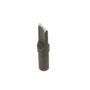 Lame en acier incurvée droite de 1/4" pour couteau à ouvrir, fixation 7/32", marque Ivan, outil de réparation.